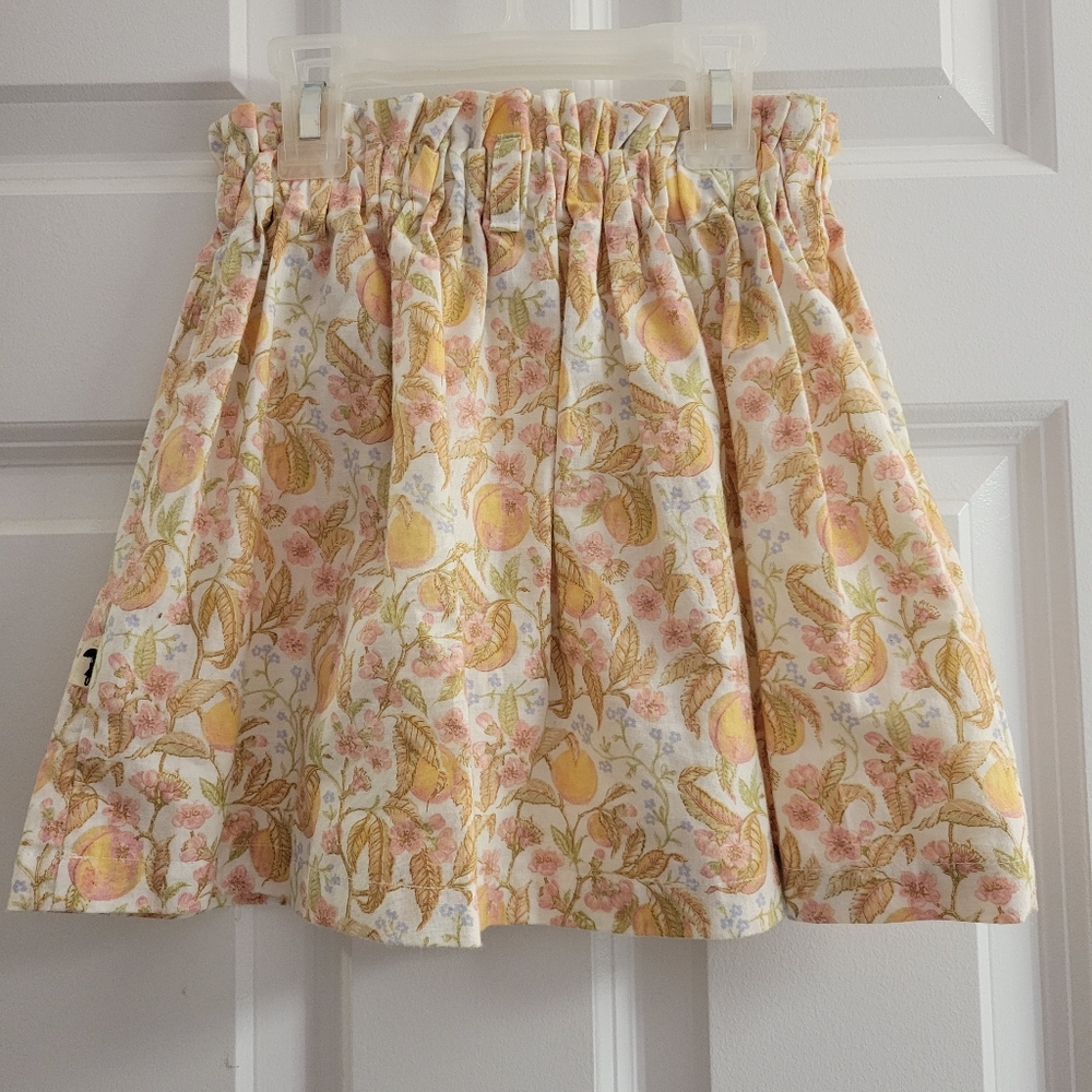 Lacey Lane "Peaches" Paper Bag Skirt, size 4